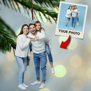 Acrylic Photo Cutout Ornament - GiftShire
