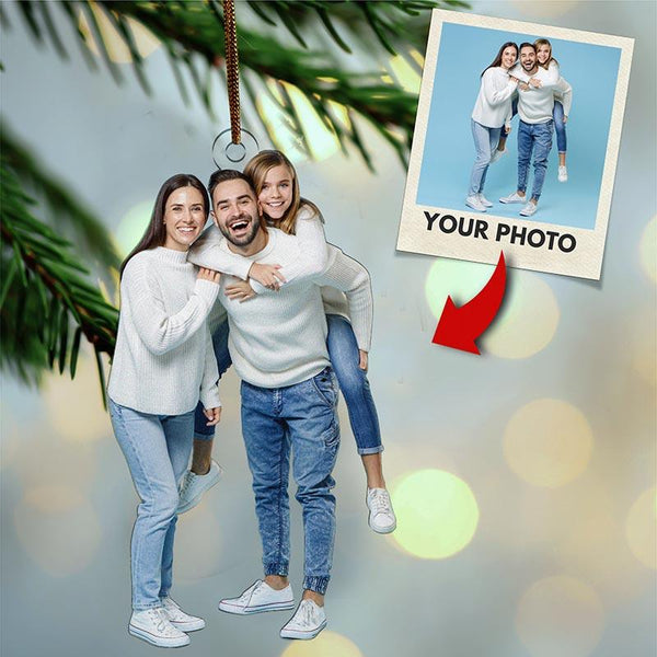 Acrylic Photo Cutout Ornament - GiftShire