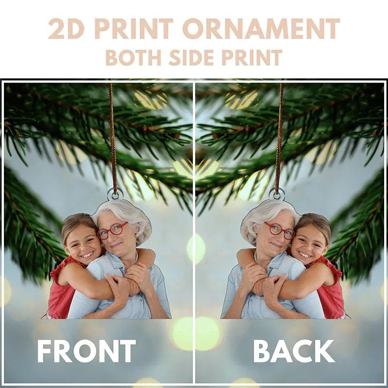 Acrylic Photo Cutout Ornament - GiftShire