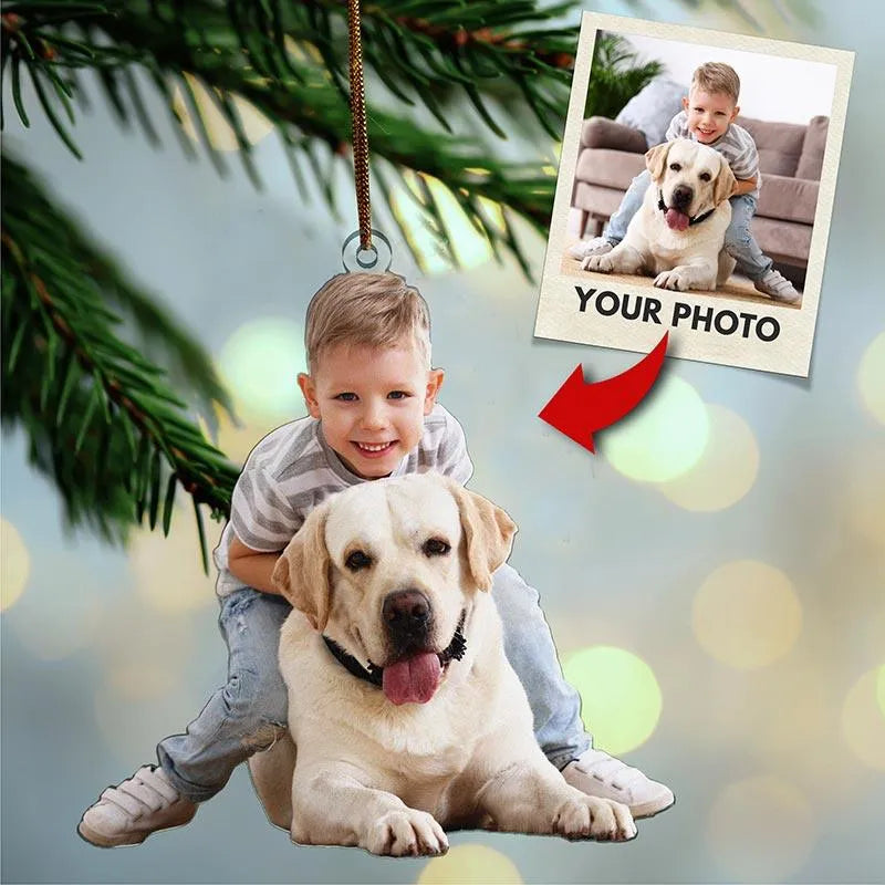 Acrylic Photo Cutout Ornament - GiftShire