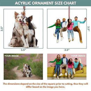 Acrylic Photo Cutout Ornament - GiftShire