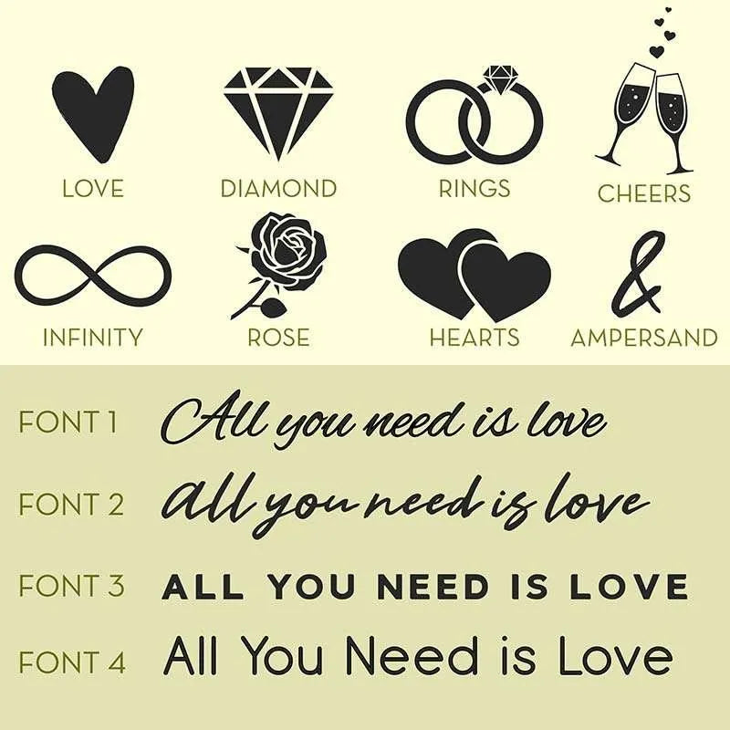 Icon Couple Love Sign - GiftShire