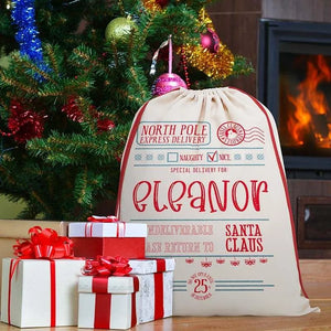 Custom Canvas Santa Sack - GiftShire