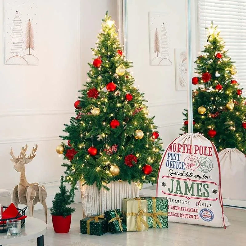Custom Canvas Santa Sack - GiftShire