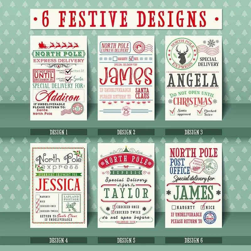 Custom Canvas Santa Sack - GiftShire