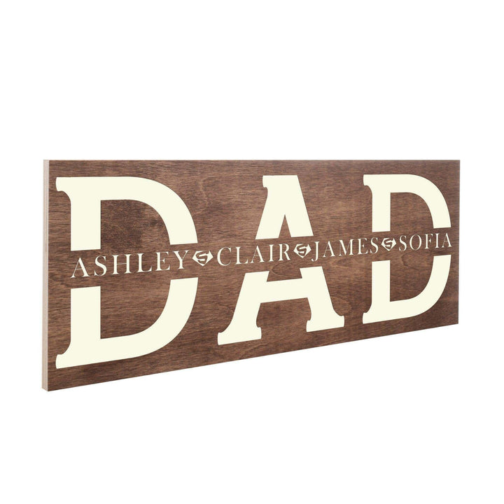 Custom Wooden Dad Sign - GiftShire