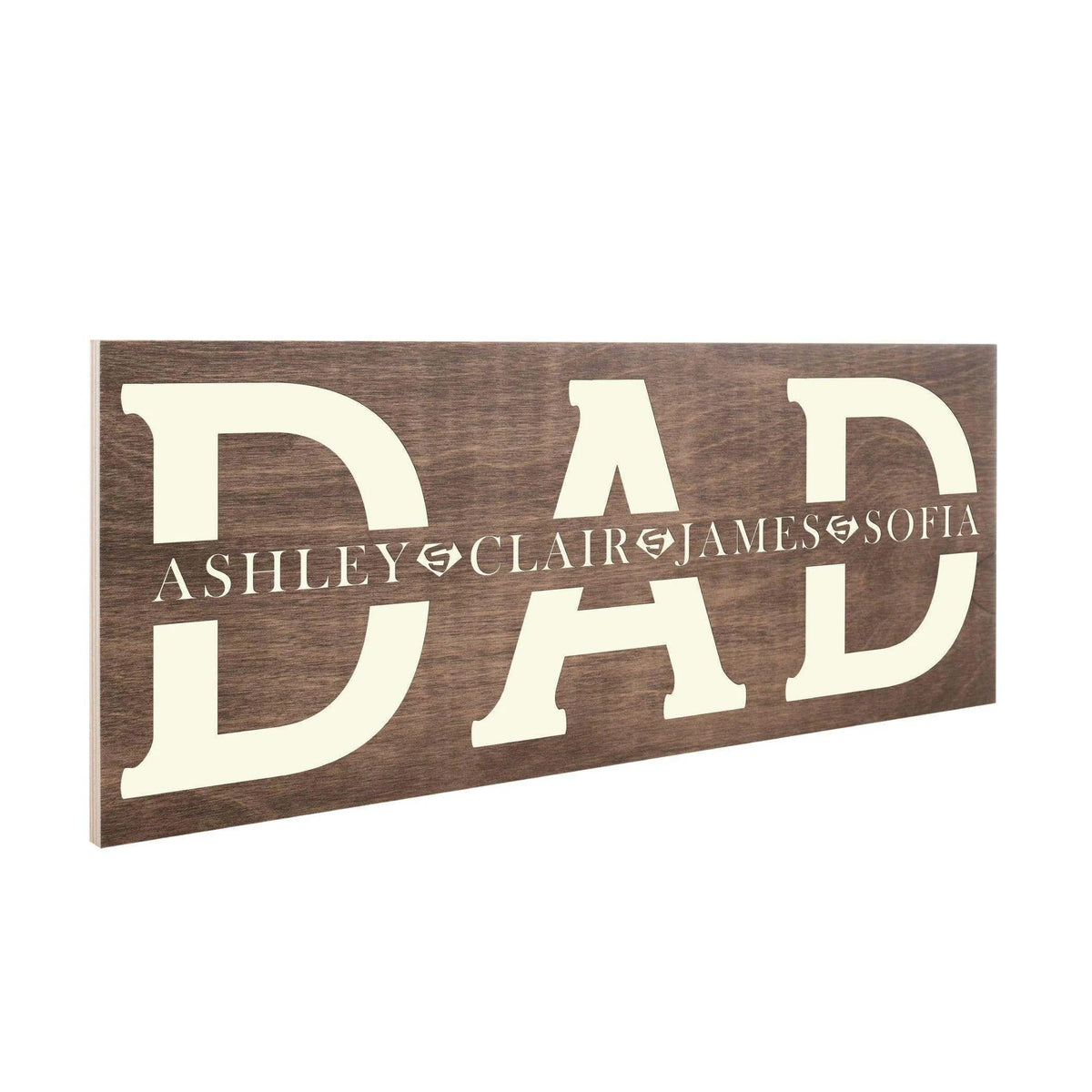 Custom Wooden Dad Sign - GiftShire