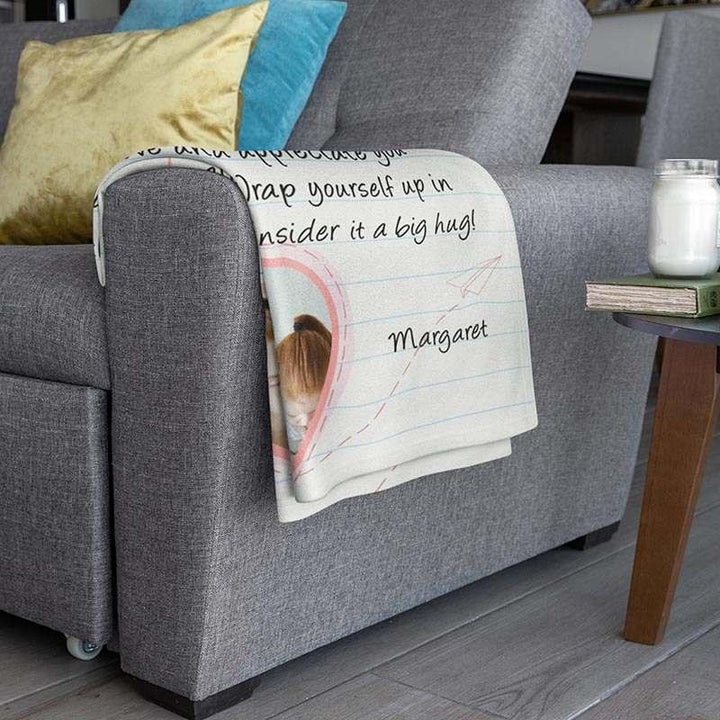 Custom Mom Blanket with Photo-Gift for Mom - GiftShire