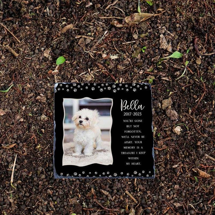 Custom Pet Memorial Stone, Dog Memorial Stone, Pet Grave Marker, Pet Headstone - GiftShire