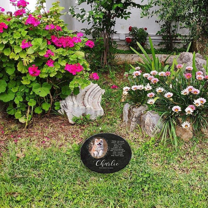 Custom Pet Memorial Stone, Dog Memorial Stone, Pet Grave Marker, Pet Headstone - GiftShire