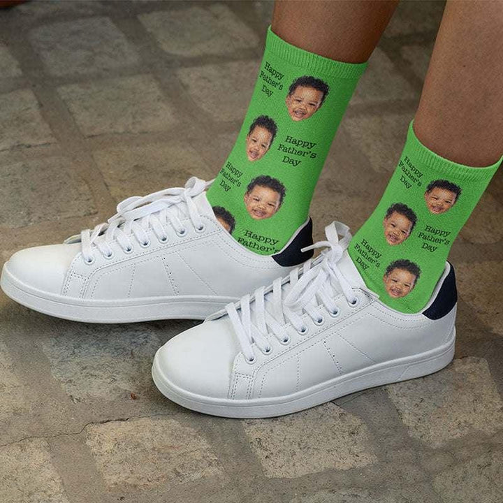 Custom Photo Face Socks - GiftShire