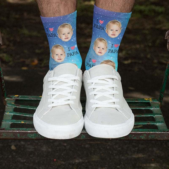 Custom Photo Face Socks - GiftShire