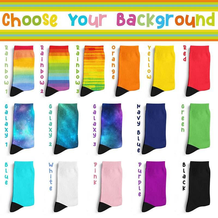 Custom Photo Face Socks - GiftShire