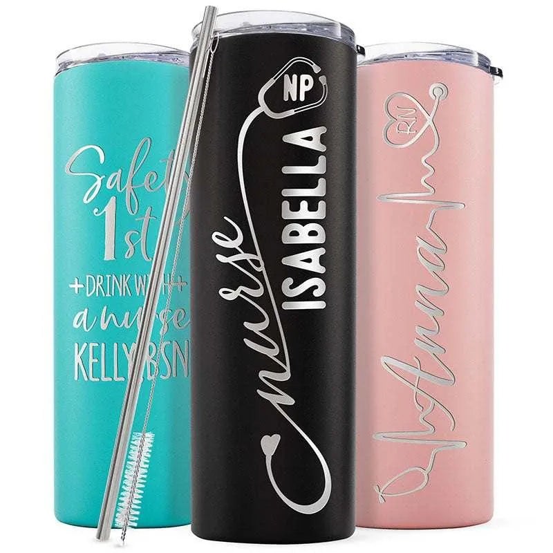 Personalized Nurse Tumbler - GiftShire