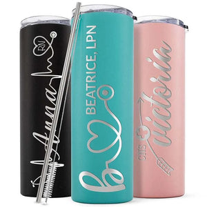 Personalized Nurse Tumbler - GiftShire