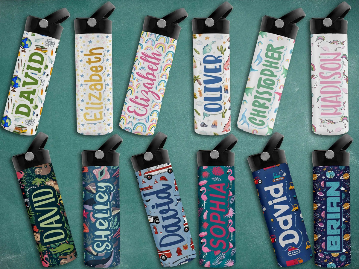 Custom Water Bottle for Children - End of School Year Gifts for Kids - GiftShire