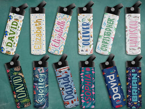 Custom Water Bottle for Children - End of School Year Gifts for Kids - GiftShire