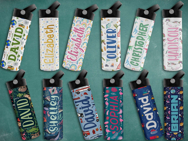 Custom Water Bottle for Children - End of School Year Gifts for Kids - GiftShire