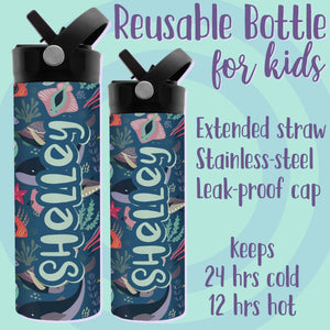 Custom Water Bottle for Children - End of School Year Gifts for Kids - GiftShire