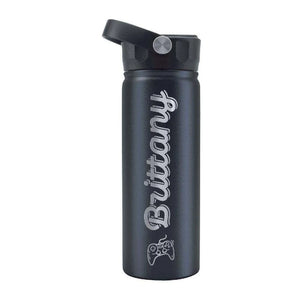 Custom Water Bottle for Children with Icon and Font - GiftShire