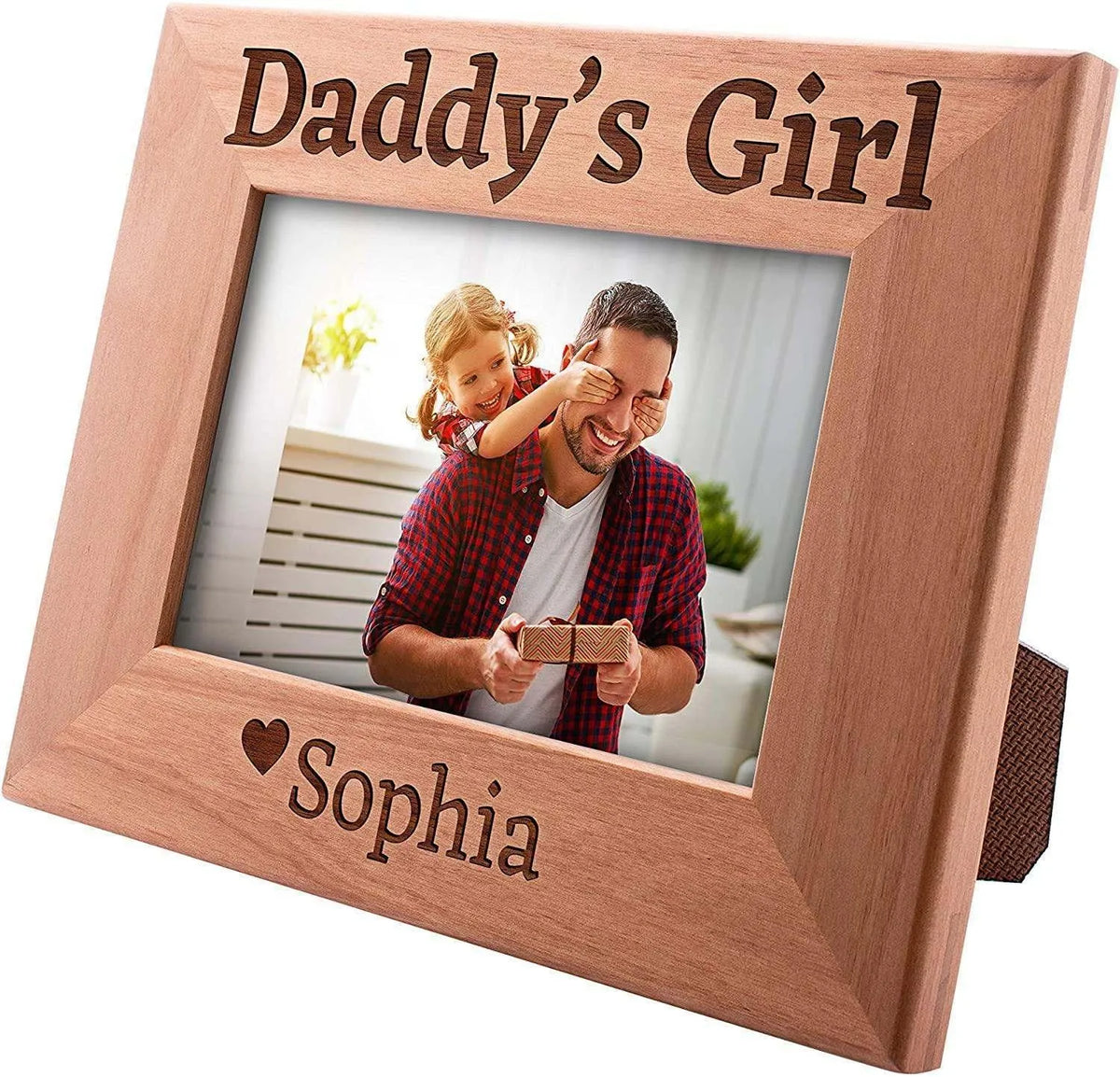 Christmas Gift for Dad, Daddy's Girl, Personalized Dad Picture Frame - GiftShire