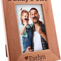 Christmas Gift for Dad, Daddy's Girl, Personalized Dad Picture Frame - GiftShire