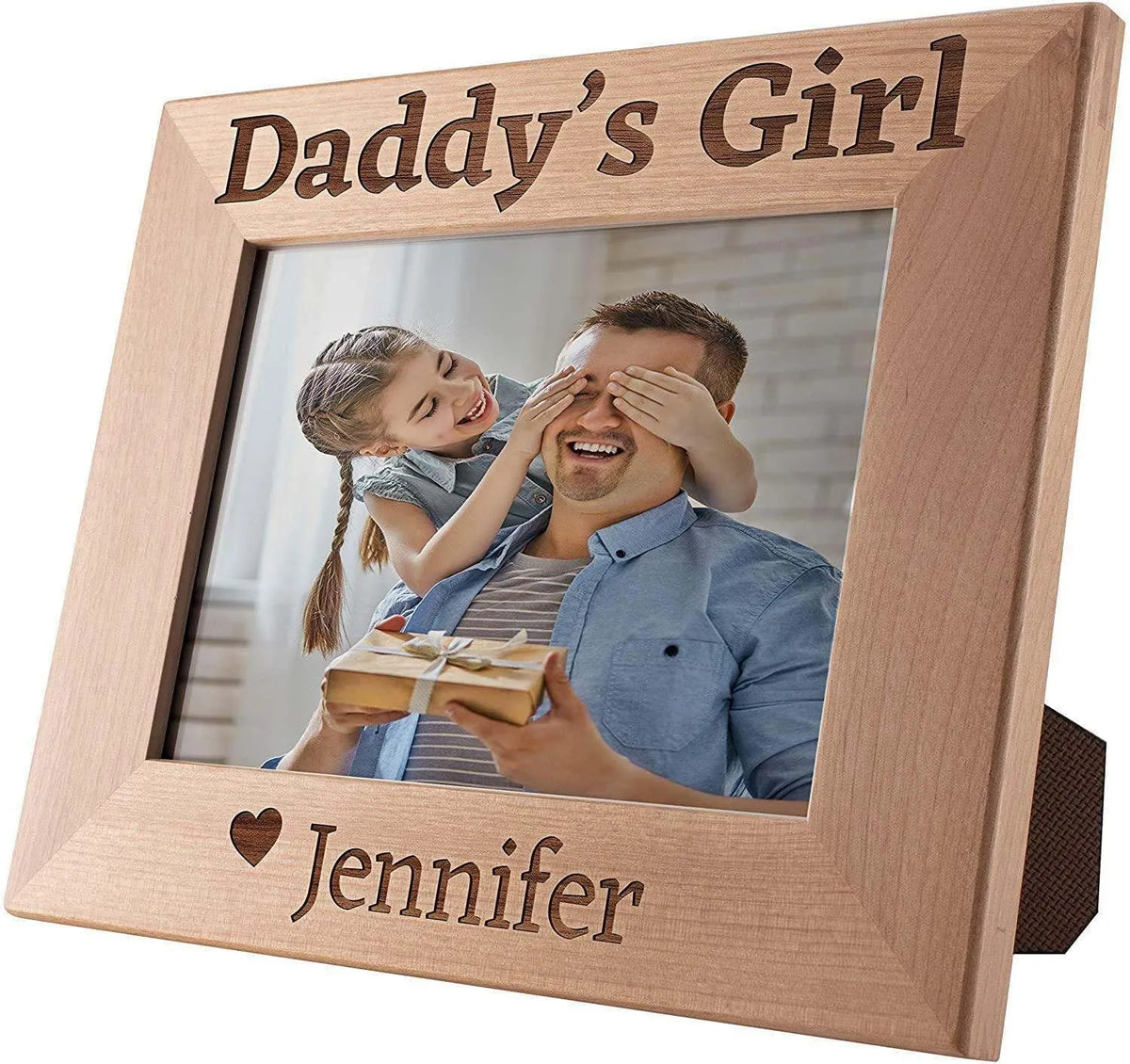 Christmas Gift for Dad, Daddy's Girl, Personalized Dad Picture Frame - GiftShire