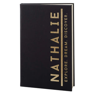 Personalized Leatherette Notebooks - Custom Notebooks, Gift for Him, Her - GiftShire