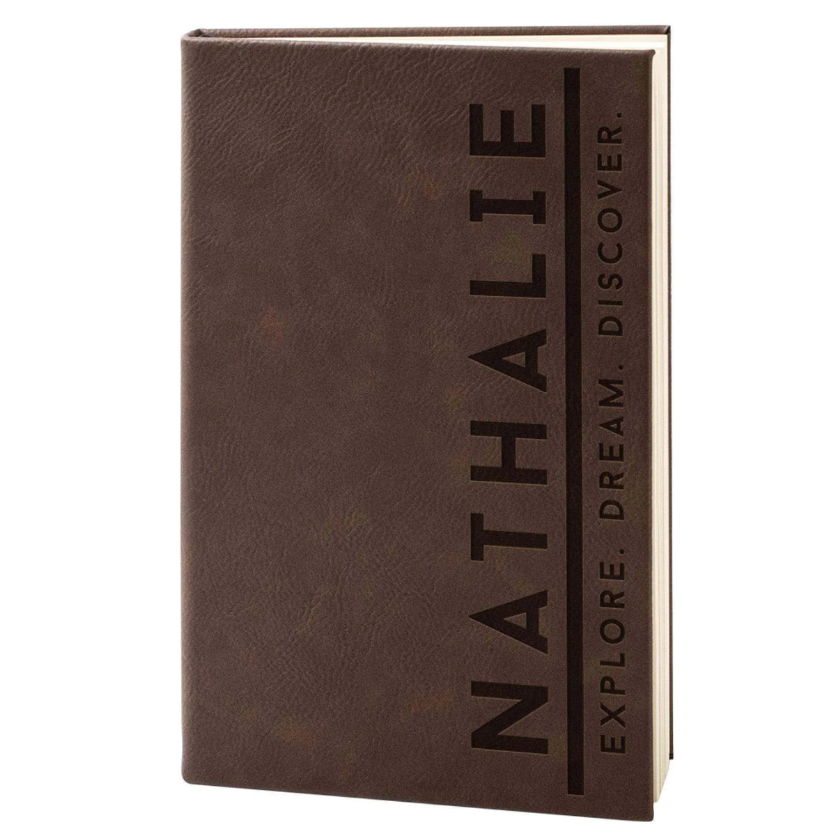 Personalized Leatherette Notebooks - Custom Notebooks, Gift for Him, Her - GiftShire