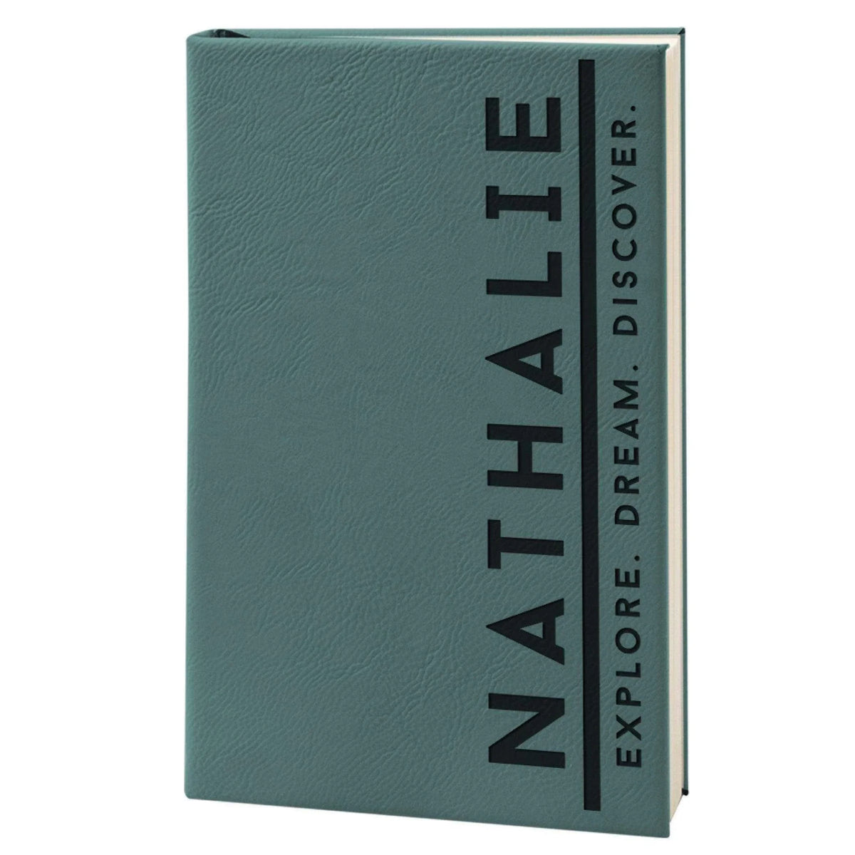 Personalized Leatherette Notebooks - Custom Notebooks, Gift for Him, Her - GiftShire