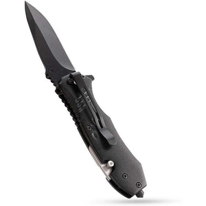 Custom Engraved Pocket Knives for Groomsmen, Black Knife - GiftShire