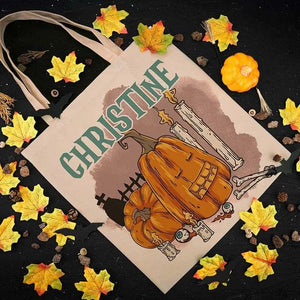 Halloween Tote Bag for Kids, Personalized Trick or Treat Tote Bag - GiftShire