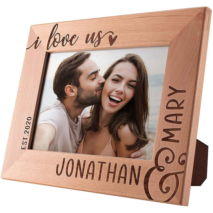 I Love Us Photo Frame - GiftShire