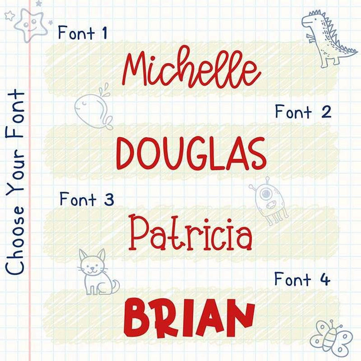 Kid's Water Bottle, Christmas Gift for Kids, Personalized Water Bottle - GiftShire
