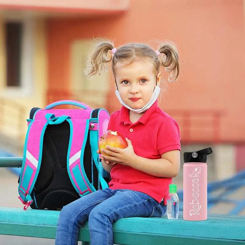 Kid's Water Bottle, Christmas Gift for Kids, Personalized Water Bottle - GiftShire