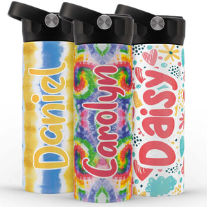 Kids Water Bottle for School, Custom Toddler Water Bottle for Children - GiftShire