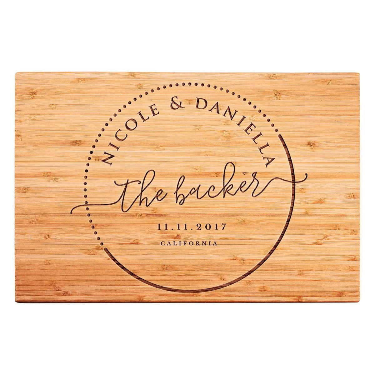 Engraved Cutting Board for Couples, Christmas Gift, Housewarming Gift - GiftShire