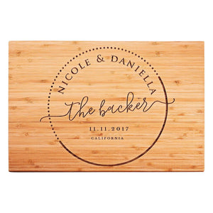 Engraved Cutting Board for Couples, Christmas Gift, Housewarming Gift - GiftShire