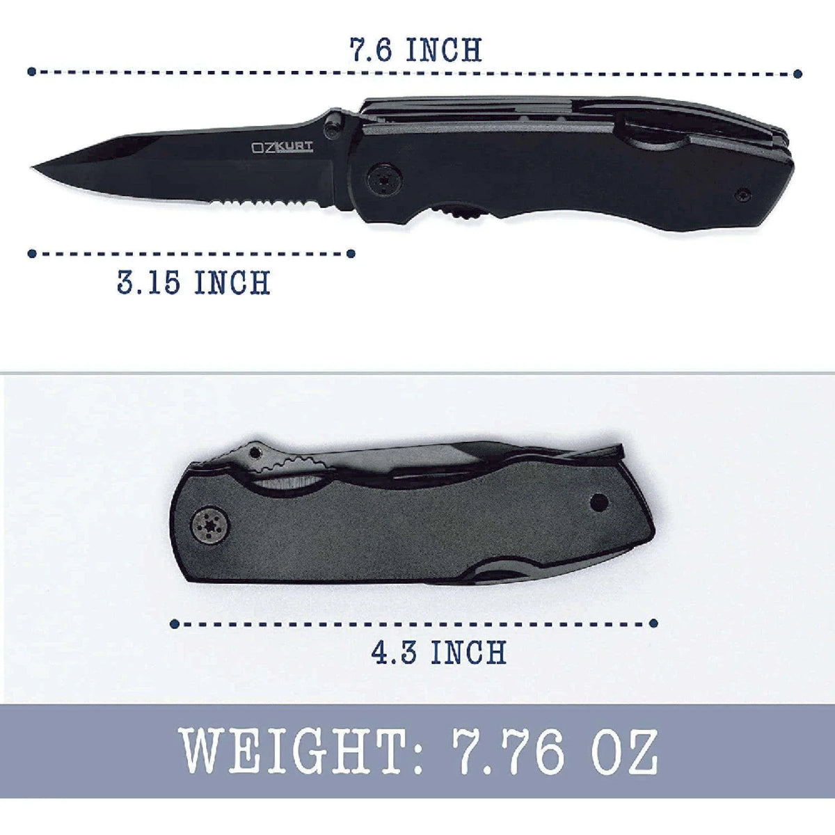 Laser Engraved Multitool Plier Knife, Custom Knife for Dad - GiftShire