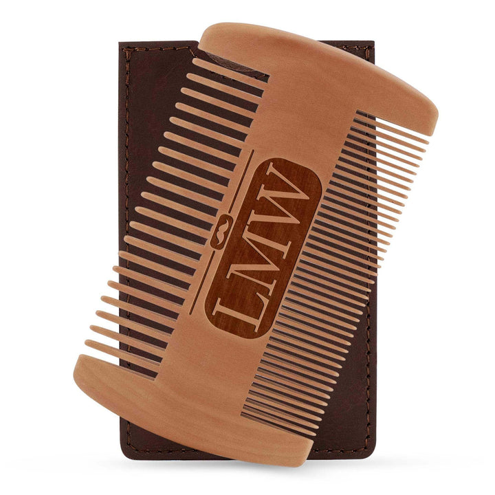 Personalized Engraved Beard Comb - Gift for Him - GiftShire