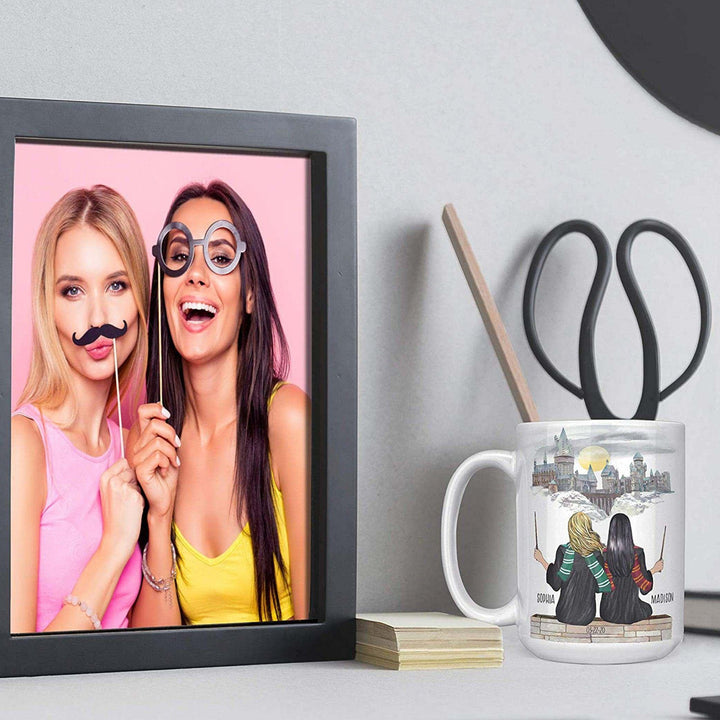 Personalized Best Friend Coffee Mug for Women, Gift for Her - GiftShire
