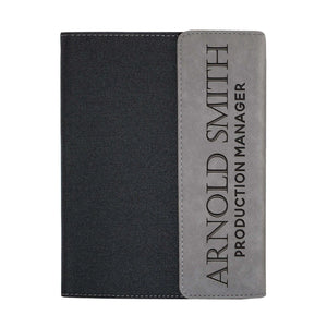 Personalized Business Padfolio - Custom Business Padfolio, Padfolio with Title - GiftShire