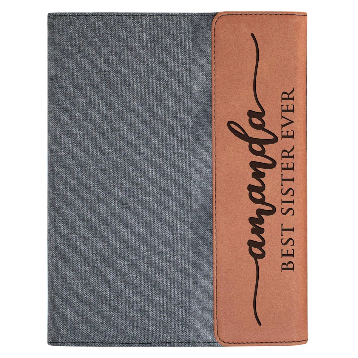 Personalized Portfolio, Custom Business Padfolio, Design 5 with Names - GiftShire