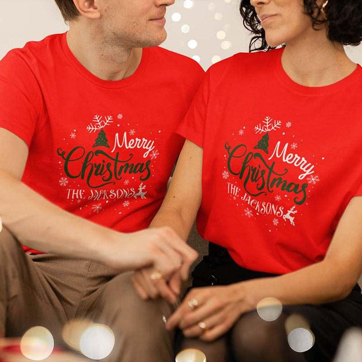 Personalized Christmas Shirt, Merry Christmas Shirt, Christmas Gift - GiftShire