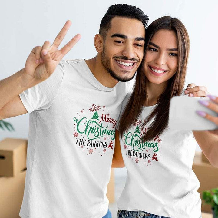 Personalized Christmas Shirt, Merry Christmas Shirt, Christmas Gift - GiftShire