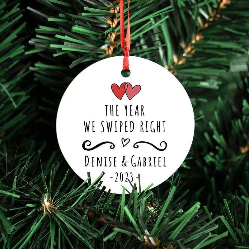 Online Dating Ceramic Ornament - GiftShire