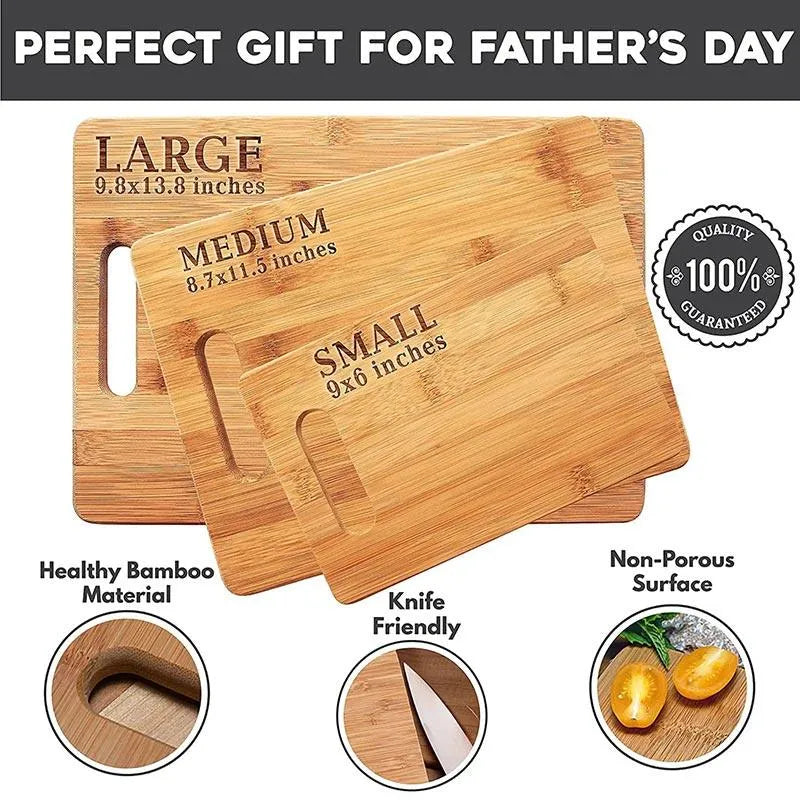 Personalized Cutting Board, Dad Grilling Gifts, Dad Birthday Gift - GiftShire