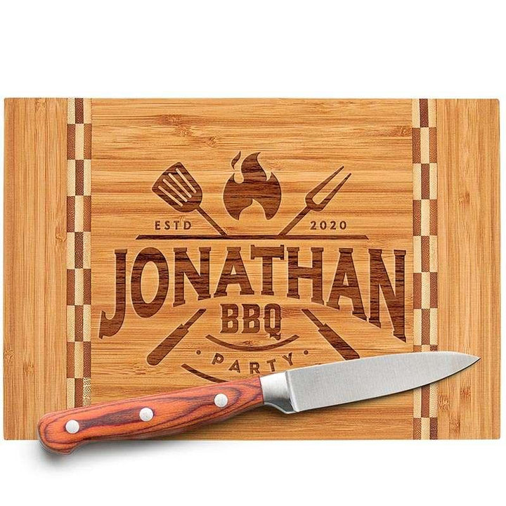 Personalized Dad Cutting Board, Christmas Gift for Dad, Gift for Him - GiftShire