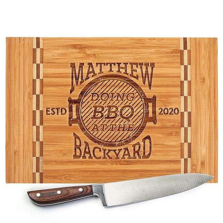Personalized Dad Cutting Board, Christmas Gift for Dad, Gift for Him - GiftShire