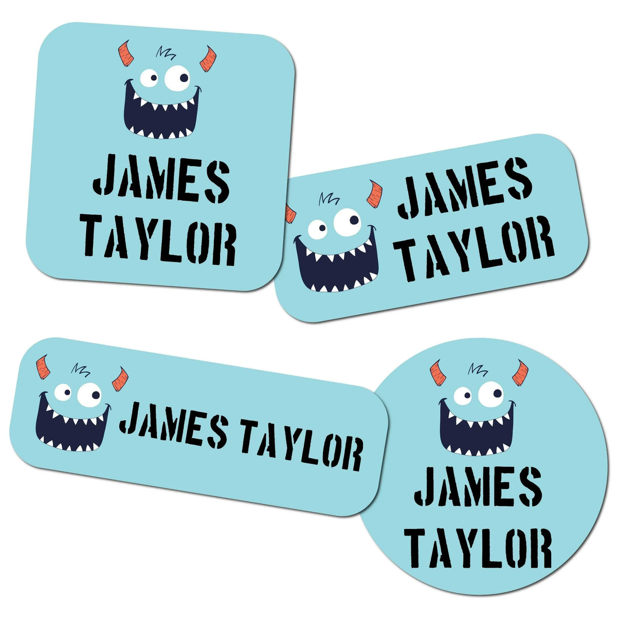 Personalized Daycare Labels for Kids, Custom Name Stickers Kids Labels - GiftShire